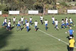 KPL-All-Stars-players-being-trained-by-Mallaga-CF-coach-Diego-Vera-Idoate-Malaga Kenia Selection Team - July 2017 - CD Sportcab Marbella.