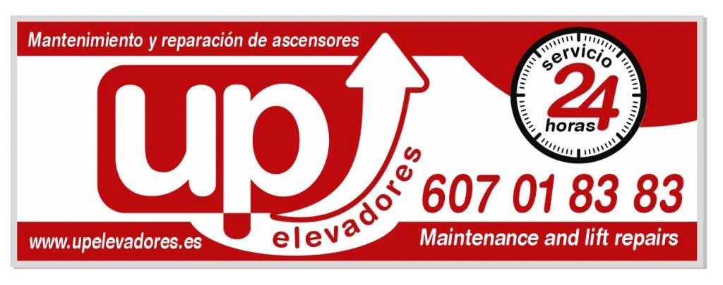 Up Elevadores - Cartel oficina