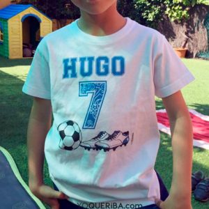 Cumpleaños Futbol Eventos Privados Sportcab Camiseta personalizada