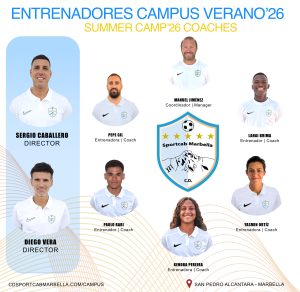 Entrenadores Sportcab Campus Coaches Summer Camp Verano 2026